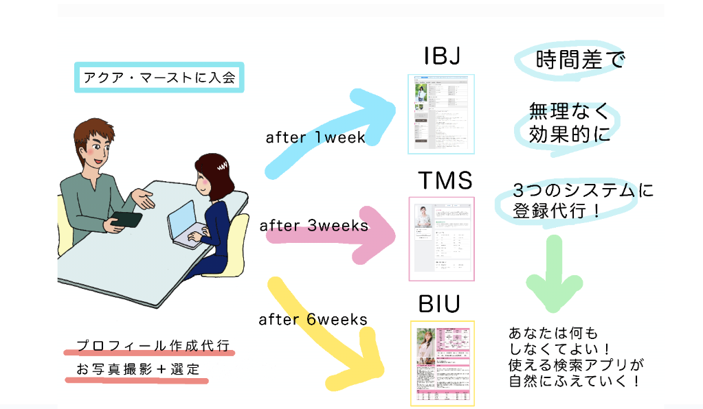 3つのシステムが利用できます。